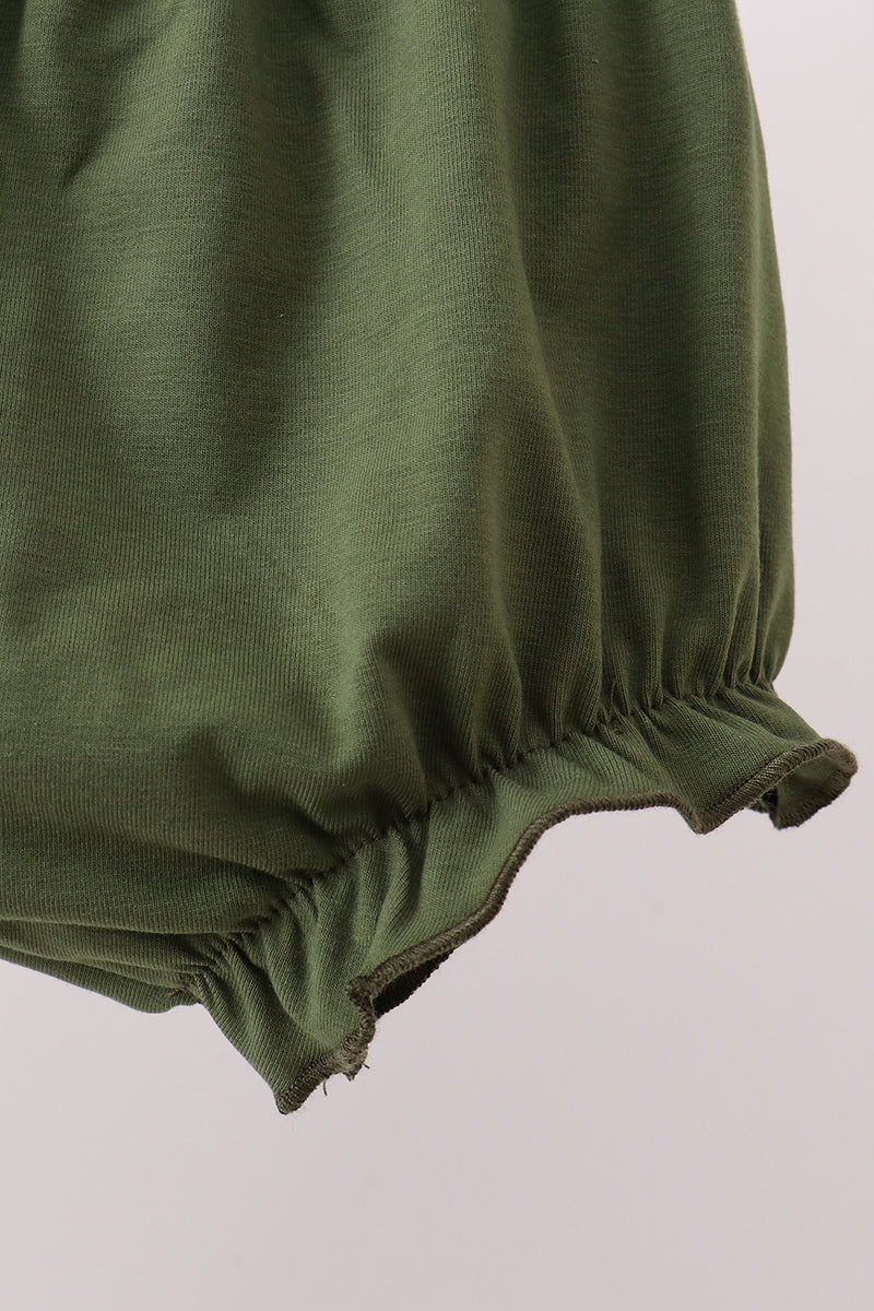 Duck Camo Embroidered Knit Bloomer Set