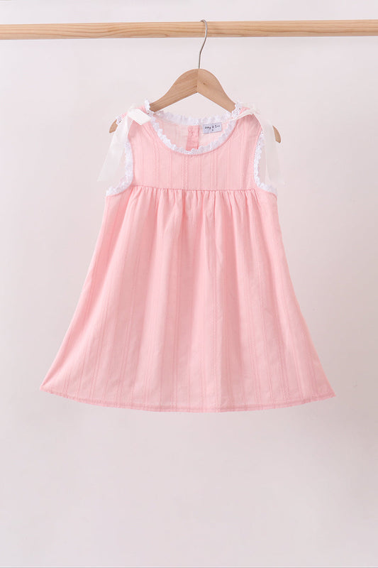 Pink Lace Dress